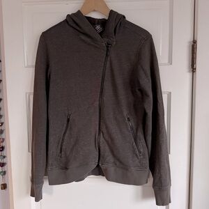 REI brand Women’s zip Hoodie Grey
